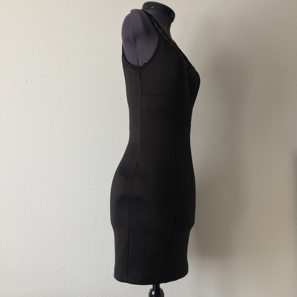 Edgy Cutout Mini Dress - Picture 4 of 10